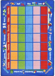 Joy Carpets Kid Essentials Celebrations Calendar Multi